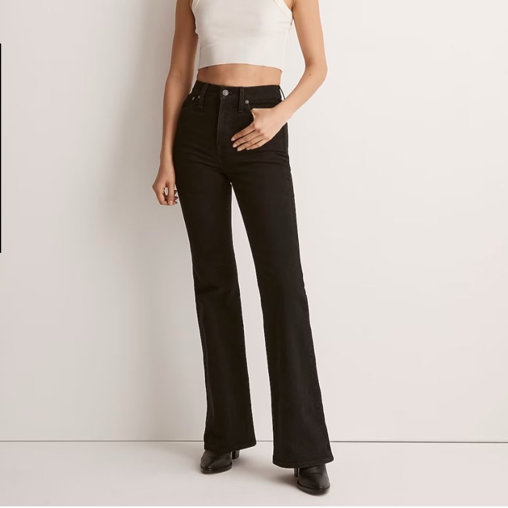 Madewell The Perfect Vintage Flare Jean in Sherborn Wash Sz 29 Excellent Cond